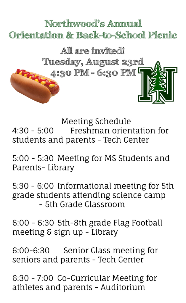 Live Feed Northwood School District