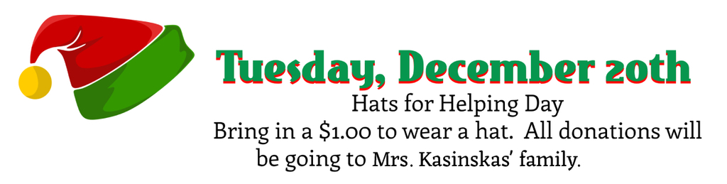 Hats for Helping Day